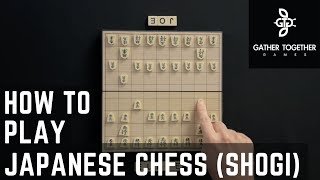 How To Play Japanese Chess Shogi [upl. by Enilrem]