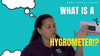 What is a Hygrometer Home Energy Hacks [upl. by Ailed]