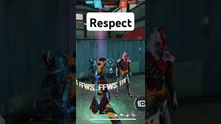 Free fire respect freezeboy battleroyalegame foryou gaming freefiregaming battleroylegame [upl. by Nerac]