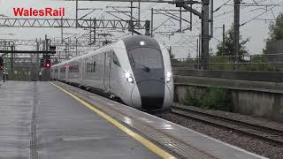 NEW Bi mode Hitachi Class 805 on test at Nuneaton 20th September 2023 [upl. by Ranip]