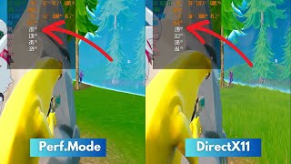 GTX 1660TI  Performance mode vs DirectX 11  What should you use  Fortnite Reload  OG [upl. by Anitnoc]