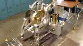 QuadRocker Stirling Engine [upl. by Draude637]