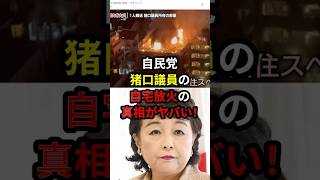 【狙われた理由】猪口議員の自宅出火事件がヤバい 自民党 石破茂 高市早苗 玉木雄一郎 国民民主党 [upl. by Bouchier]