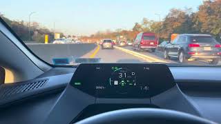 2023 Toyota Prius Prime DEMO Traffic Jam Assist [upl. by Oeak]