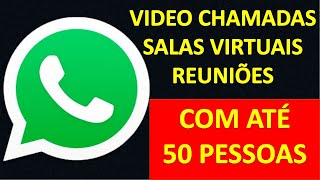 VIDEOCONFERÊNCIA PELO WHATSAPP  PASSO A PASSO [upl. by Zavras]