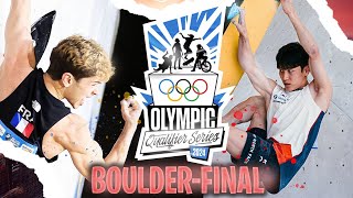 Shanghaï OQS 2024 Climbing  Boulder Final Men │Condensed version [upl. by Atiran]