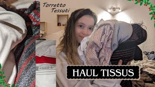 Haul tissus  torretto tessuti et tissus seconde main [upl. by Arata]