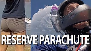 RESERVE PARACHUTE INTO THE LAKE  SIV 3 [upl. by Zicarelli]