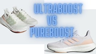 Adidas ultraboost vs Adidas pureboost sneakers what really is the difference [upl. by Ilsel702]