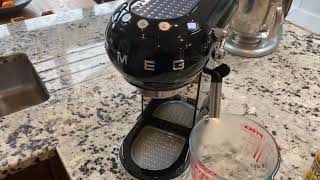 How to descale a SMEG ECF01 coffee machine [upl. by Odyssey]