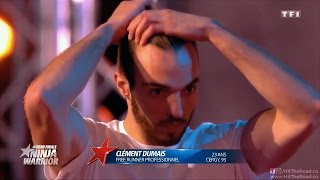 Clément Dumais  Best of Ninja Warrior France 2016 TF1 saison 1 [upl. by Icul871]