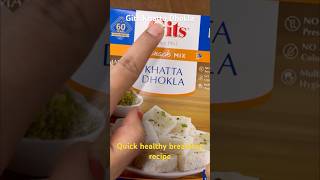 Gits Khatta Dhokla recipe  Instant healthy breakfast breakfast gits healthyfood [upl. by Nyrahs]