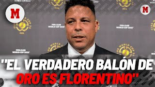 Ronaldo“El verdadero balón de oro es Florentino” I MARCA [upl. by Marquez707]