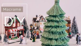 DIY Macramé stromeček 🌲 by MACRAMÉ SVĚT [upl. by Adora645]