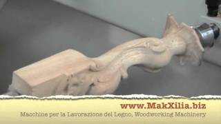 Scolpitrice a 2 Teste per Lavorazione Statue e Bassorilievi in Legno [upl. by Keeton]