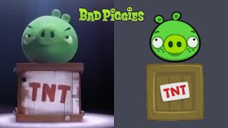 Bad Piggies vs Piggy Tales Vehicles  Part 1 [upl. by Ritchie]