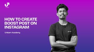 How to Create Boost Post In Instagram Malayalam Unlearn Academy [upl. by Dolf]