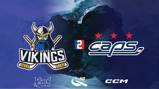 Vikings VS Beer Caps  Div 2  22nd July  IceHQ Beer League ice hockey [upl. by Auvil716]