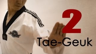 WT Taekwondo poomsae Taegeuk 2 Jang  Explanations  태극 2장  Taekwonwoo [upl. by Dubenko]