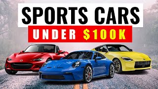 Top 10 Best sports cars under 100k [upl. by Corty250]