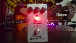 Deltalab MD1 Metal Distortion Good wVelcrousedguitarpedals pedalboard guitareffects [upl. by Yentuoc]