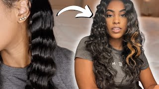 CRIMPING MY HAIR FOR THE FIRST TIME  How To Crimp Your Natural Hair  Bed Head Wave Artist [upl. by Eniamrahc]