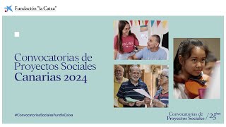 Convocatorias de Proyectos Sociales – Gran Canaria 2024 [upl. by Rudy]