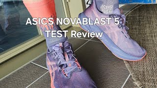 Asics Novablast 5 InDepth Test Review 🏃☀️👍 [upl. by Aniroc]