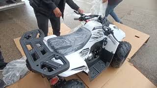 Bimden 110 CC ATV ile Rampa testi  Skyjet Brovers 110 cc ATV Yetişkin performansı En güzel ATV [upl. by Ynohtnaeoj918]