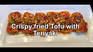 Crispy fried tofu with Teriyaki [upl. by Won]