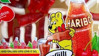 Haribo Happy Cherry Cola with liquid Filling [upl. by Emalee]