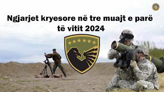 Ngjarjet kryesore në tre muajt e parë të vitit 2024  Ministria e Mbrojtjes [upl. by Keeler609]