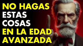 11 ERRORES QUE NO DEBES COMETER A UNA EDAD AVANZADA  Sabiduría para vivir  ESTOICISMO [upl. by Edette]