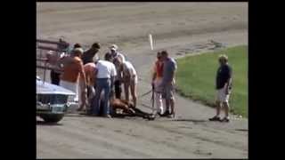 Out amp AboutMaine The Windsor Fair with a Harness racing crash [upl. by Erving]