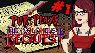 Lets Play The Colonels Bequest Part 1 Introduction wLazyGameReviews [upl. by Illak767]