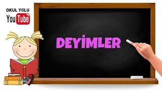 Deyimler Açıklaması ile Birlikte [upl. by Latoniah621]