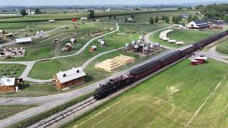 The Strasburg Railroad from the Air [upl. by Herm]