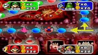 TAP N64 Mario Party 2  Bowser Land amp Ending 77 Final [upl. by Orihakat]