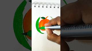 Letter drawing 😁letter O drawing with funmake it with your kids shorts letterdrawing drawing [upl. by Sherwynd]