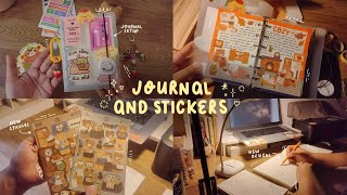 journaling stickers and everything in between 🌼 a vlog philippines [upl. by Adraynek]