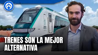 Gobierno de México consolidará más trenes de pasajeros según indica Lajous Loaeza [upl. by Otilrac]