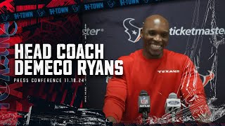 DeMeco Ryans on the Texans 3410 win over the Cowboys [upl. by Mike]