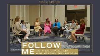 Harnaaz Sandhu Meets with United Houma Nation and AE Touch Technology  FOLLOW ME  Miss Universe [upl. by Shelton]