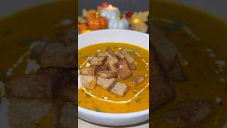 🍁Kurbissuppe🍂🎃food mukbang foryou foryoupage fyp reels shorts yummy viralvideo recipe [upl. by Stanwinn]