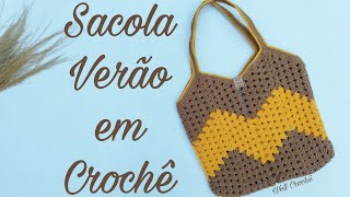 Sacola Verão em Crochê [upl. by Ssew]