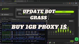 UPDATE ❗️BOT GRASS AUTO WITH PROXY  BUY PROXY RESIDENTIAL 1 1GB ❗️ TUTORIAL BOT GRASS BOTGRASS [upl. by Nikolas327]