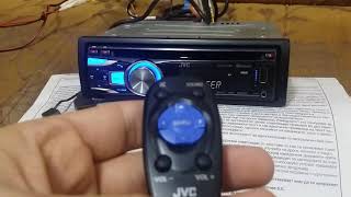 JVC KDR721BT [upl. by Leachim]