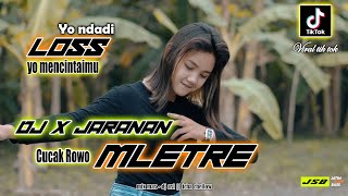 DJ X JARANAN MLETRE  CUCAK ROWO REMIX VIRAL TIKTOK TERBARU 2021  DJ AXL JSB [upl. by Anema77]