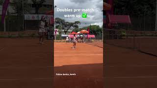 First round doubles win✅✅itf tennistournaments doubles [upl. by Arrais576]