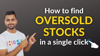 How to find oversold stocks  FREE OVERSOLD STOCKS SCREENER [upl. by Hgielah]